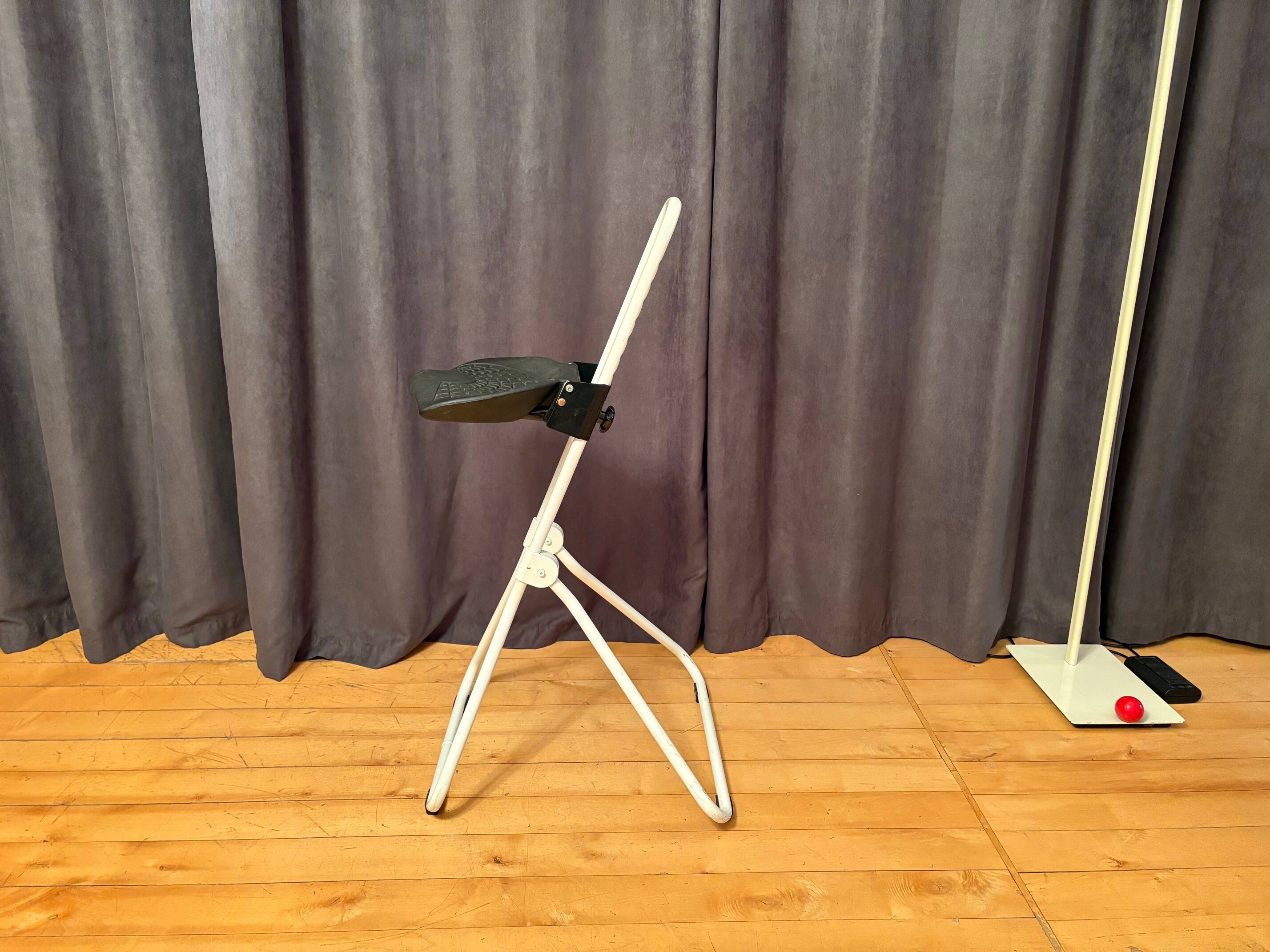 Stool with adjustable seat, designed by Brand/Häfner, Bad Essen, Germany, 1