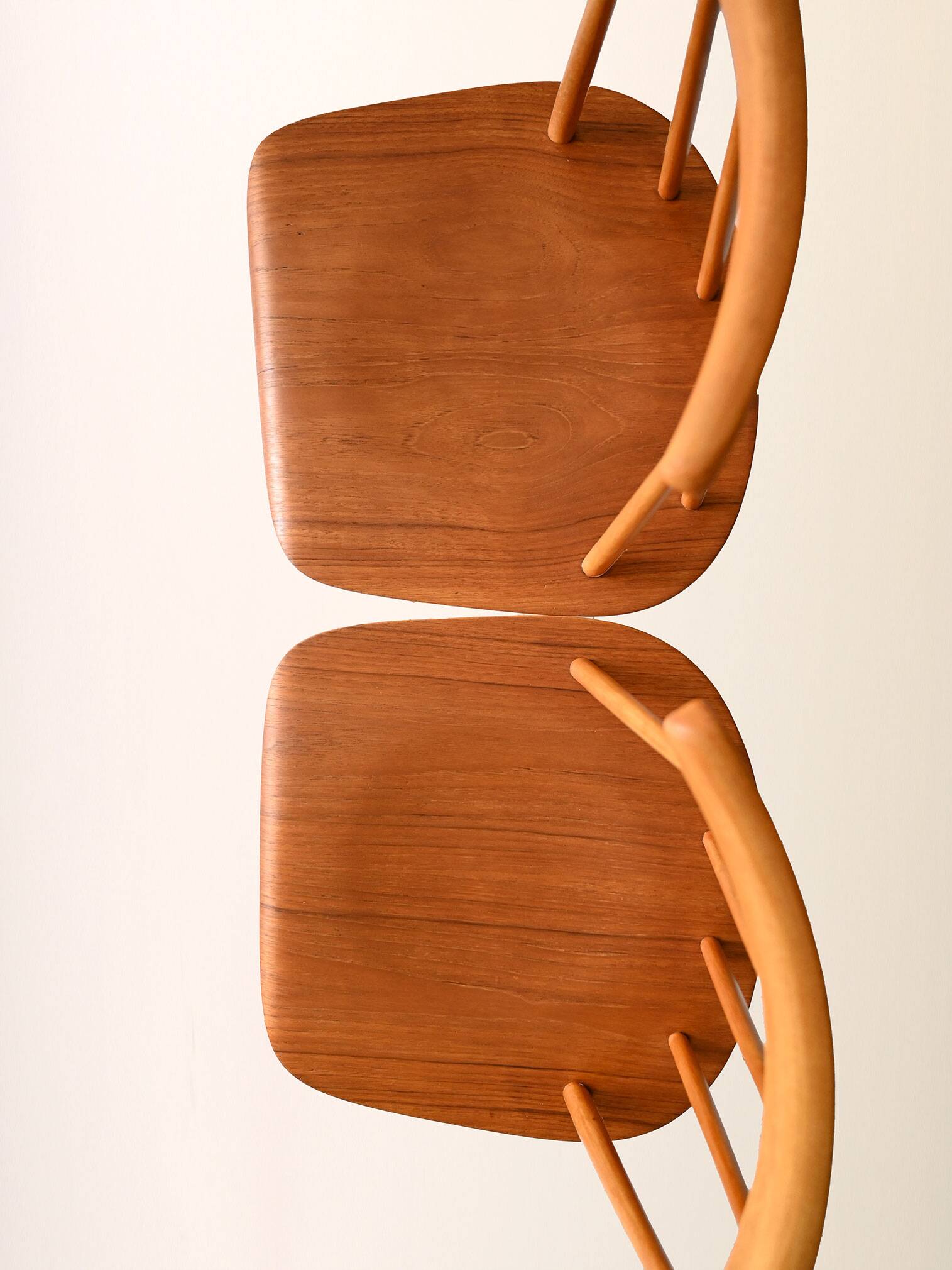 Set of 4 Fanett Chairs by Tapiovaara, Edsbyverken 1962