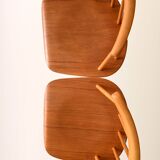 Set of 4 Fanett Chairs by Tapiovaara, Edsbyverken 1962