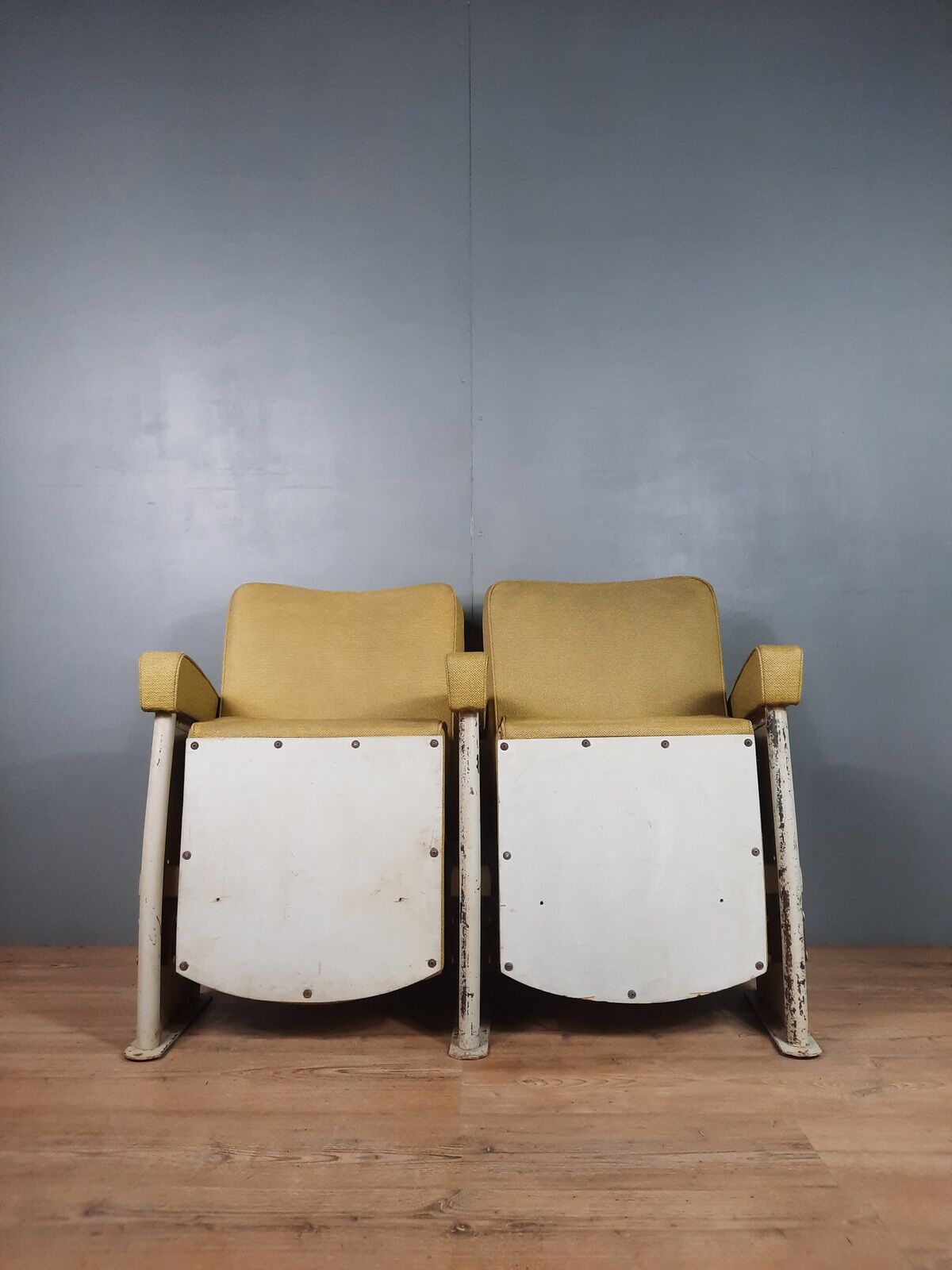 Two-seater cinema armchair from the 70s