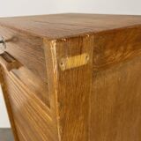 Filing cabinet with curtain, by trade