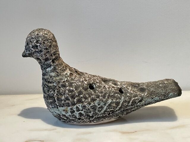 Vase zoomorphic sculpture "fat lava" Vallauris 1950