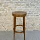Tabouret haut de bar en bois Baumann