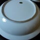 Set de 3 plats porcelaine de limoges décor fleuri