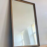 Old mirror in wood and gilded stucco, 114 x 93 cm