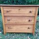 Vintage pine chest of drawers