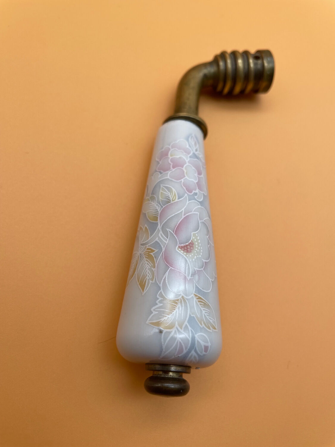 Limoges porcelain handles floral motif