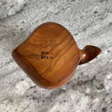 Single-walled pitcher in olive wood