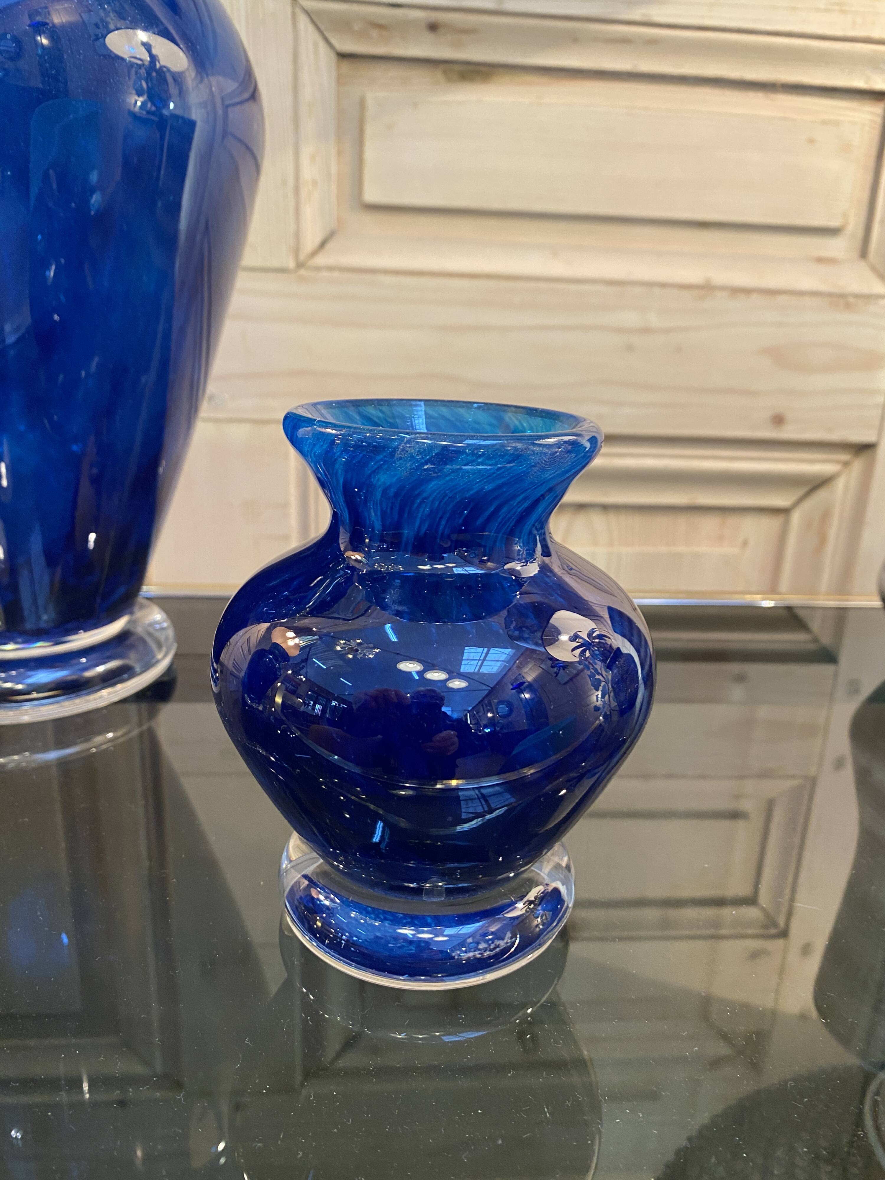 Daum series of three vases