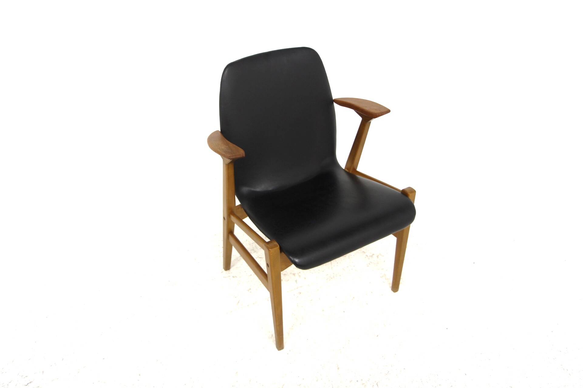 Leatherette office chair, Svegards, Markaryd, Sweden, 1950