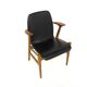 Leatherette office chair, Svegards, Markaryd, Sweden, 1950