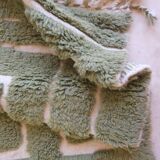 Green Berber Rug - 289 x 203 cm