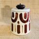 Hand-painted glazed ceramic box