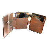 Triptych barber mirror from the 50s/60s