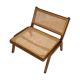 Vintage armchair in cannage