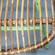 Rare pair of Alan Fuchs for ULUV rattan lounge chairs, Czechoslovakia, 1960s