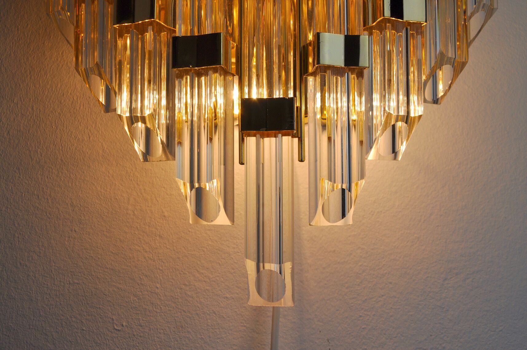 Triedi Murano sconce, Italy 1970