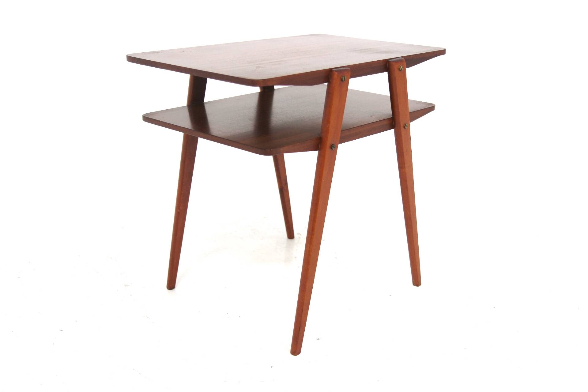 Scandinavian mahogany bedside table, Sweden, 1960s