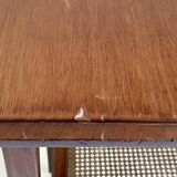 Extendable mahogany side table from the 1930s