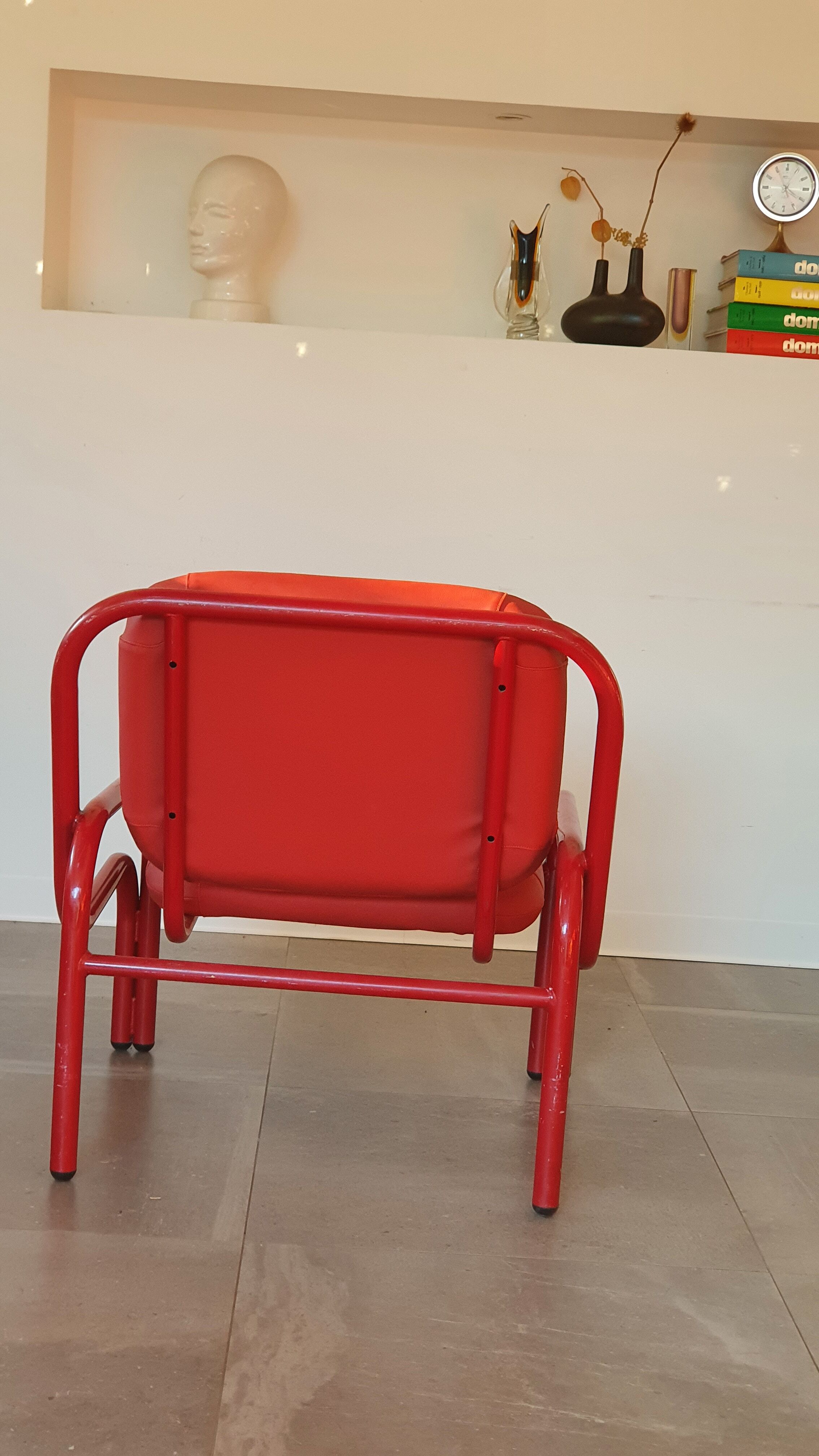 Italian design armchair from the 80s