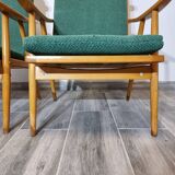 2 armchairs boomerang model by Ton