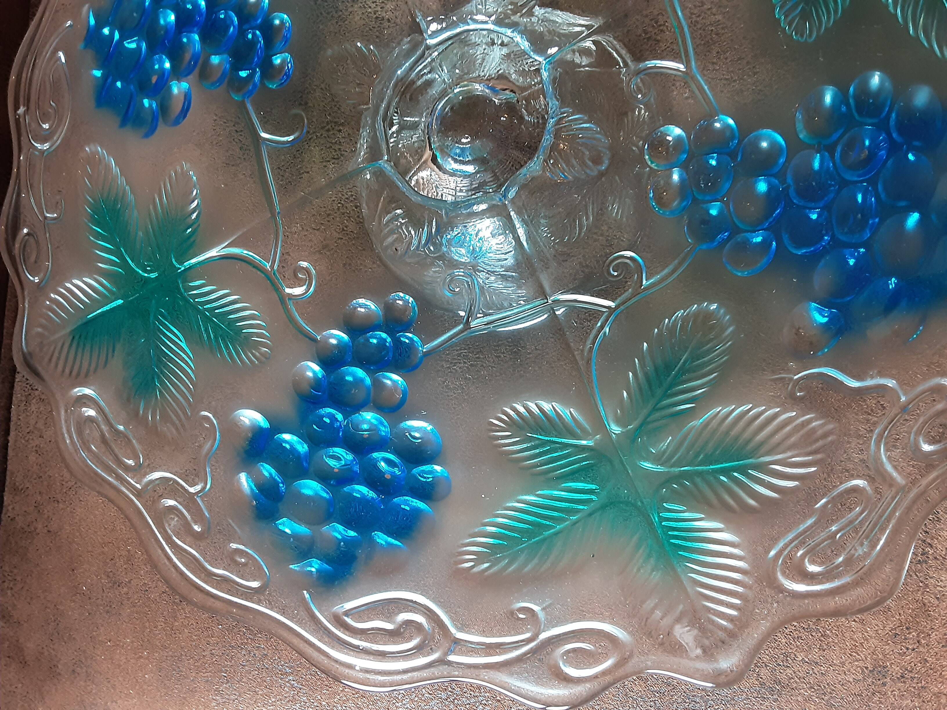 Crystal pedestal dish