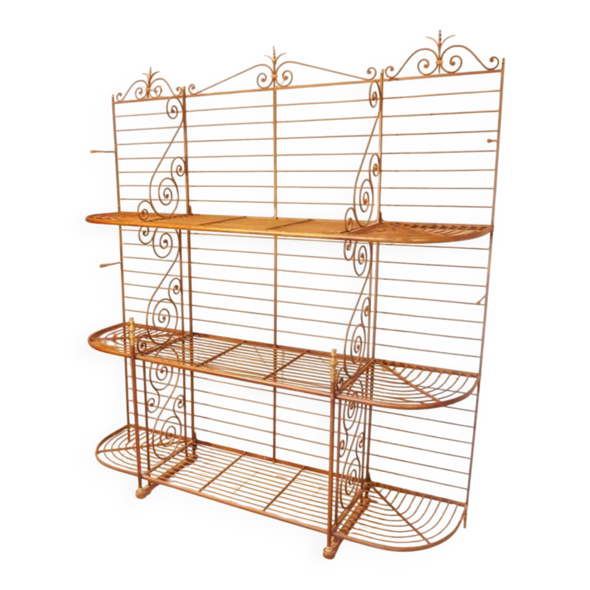 Old bakery shelf from the early 20th century.