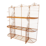 Old bakery shelf from the early 20th century.