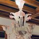 Lustre Murano rose