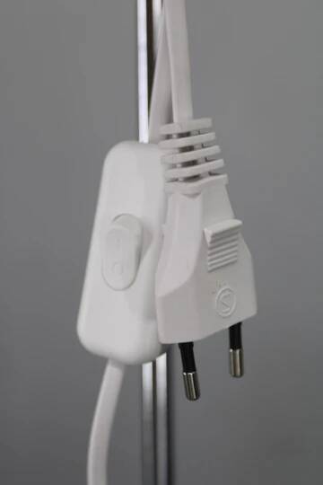 Mushroom floor lamp space age metal Napako 1970s Czechoslovakia