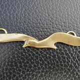 Set of 3 brass birds