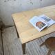 Table de ferme en pin et chêne