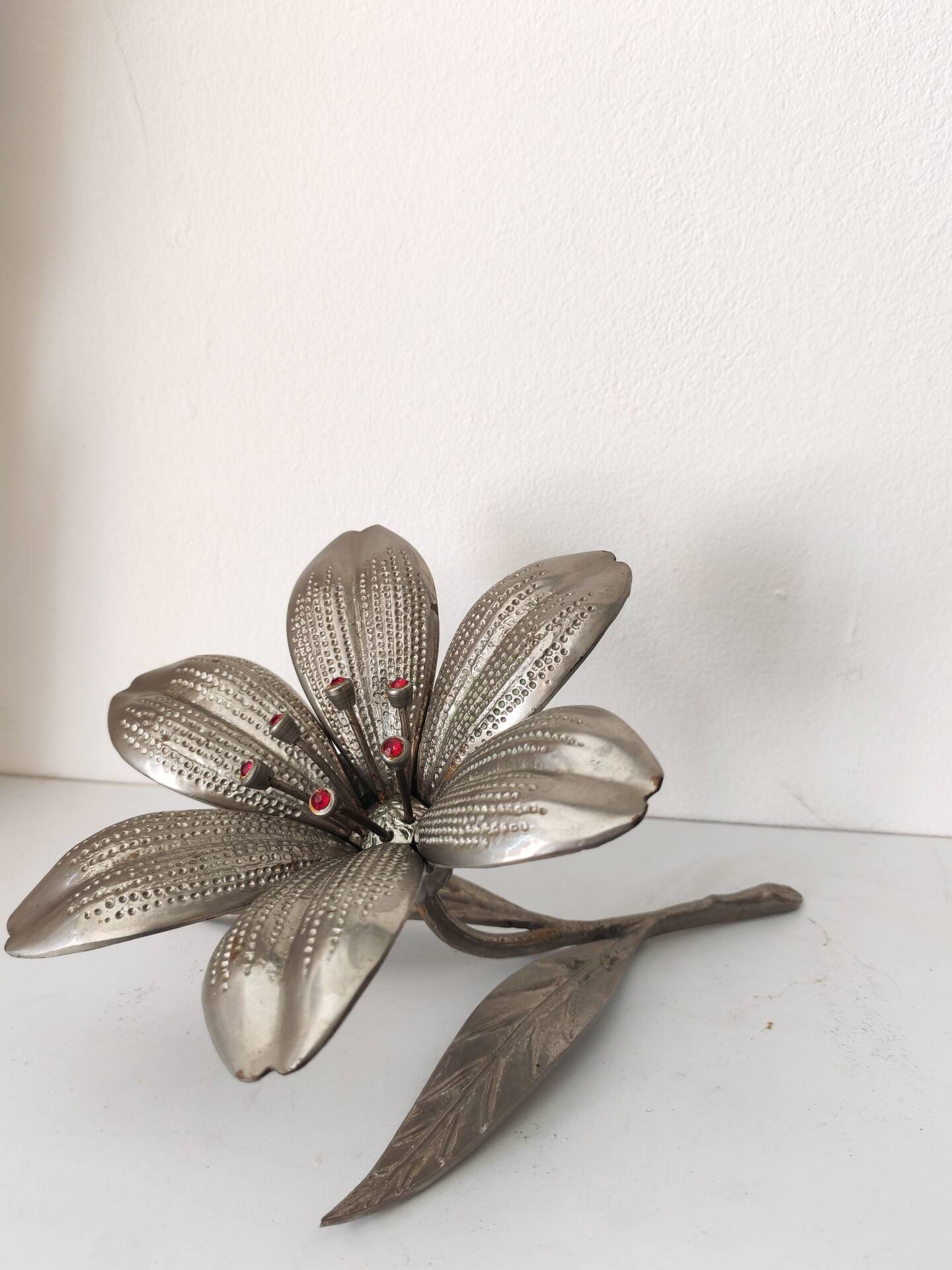 Cendrier Fleur de Lotus en laiton
