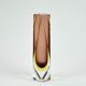 Vase Murano sommerso faceted 1960s
