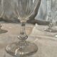 5 water glasses, Crystal Saint Louis, model Massenet with Venetian dimensions