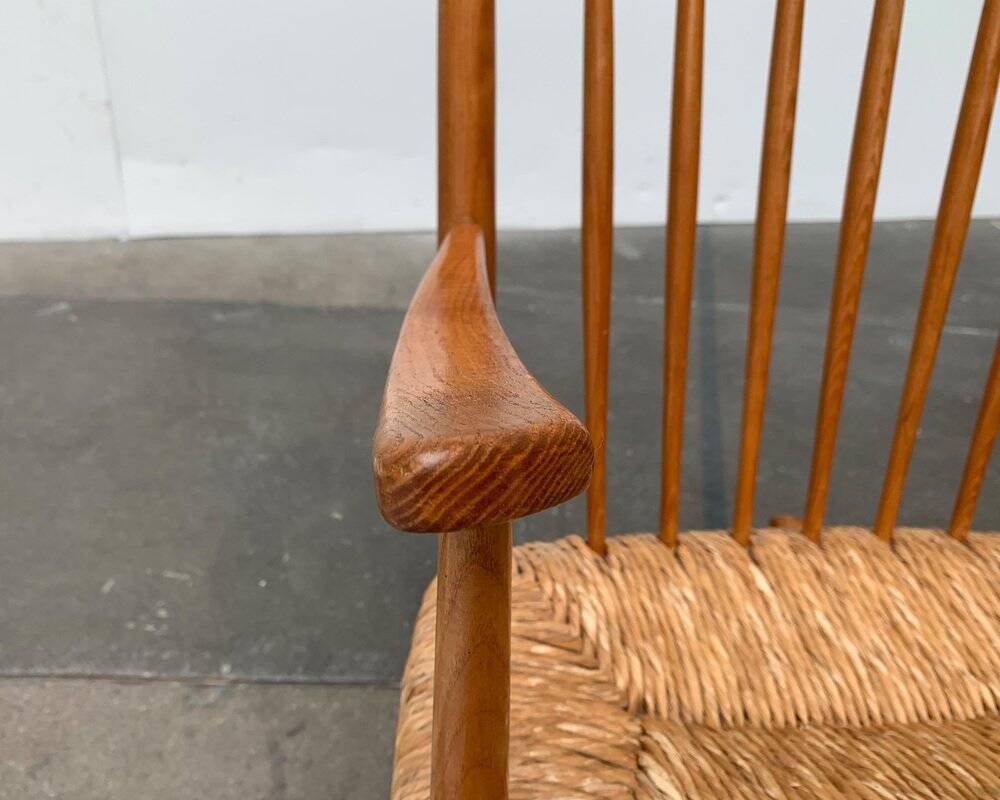 Mid-century Danish rocking chair