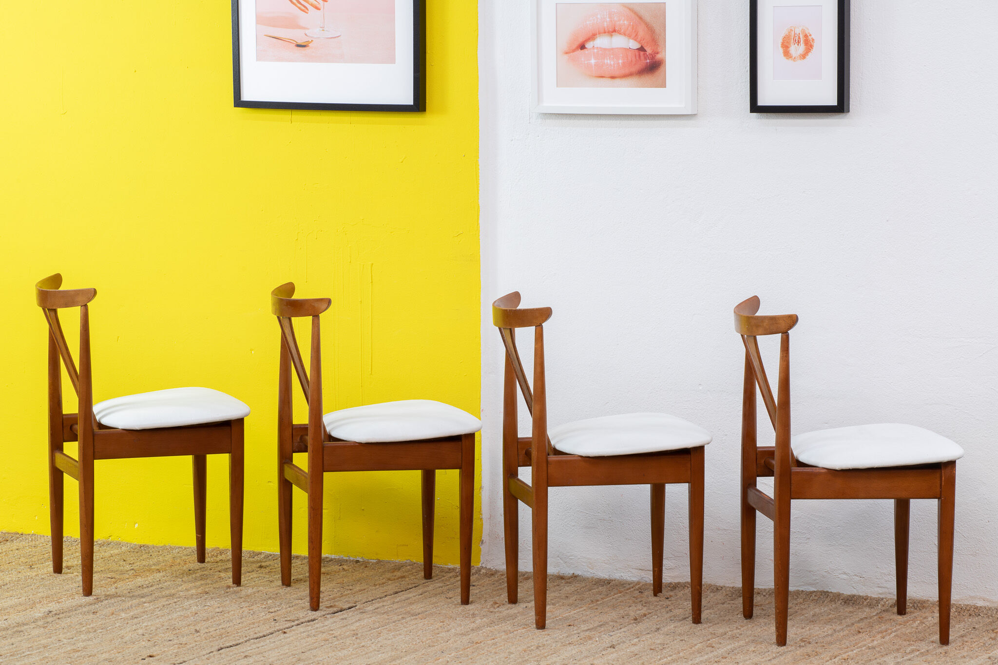 Vintage Scandinavian Chair – 47 cm