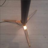 Tripod floor lamp – 1950s – wood and brass.