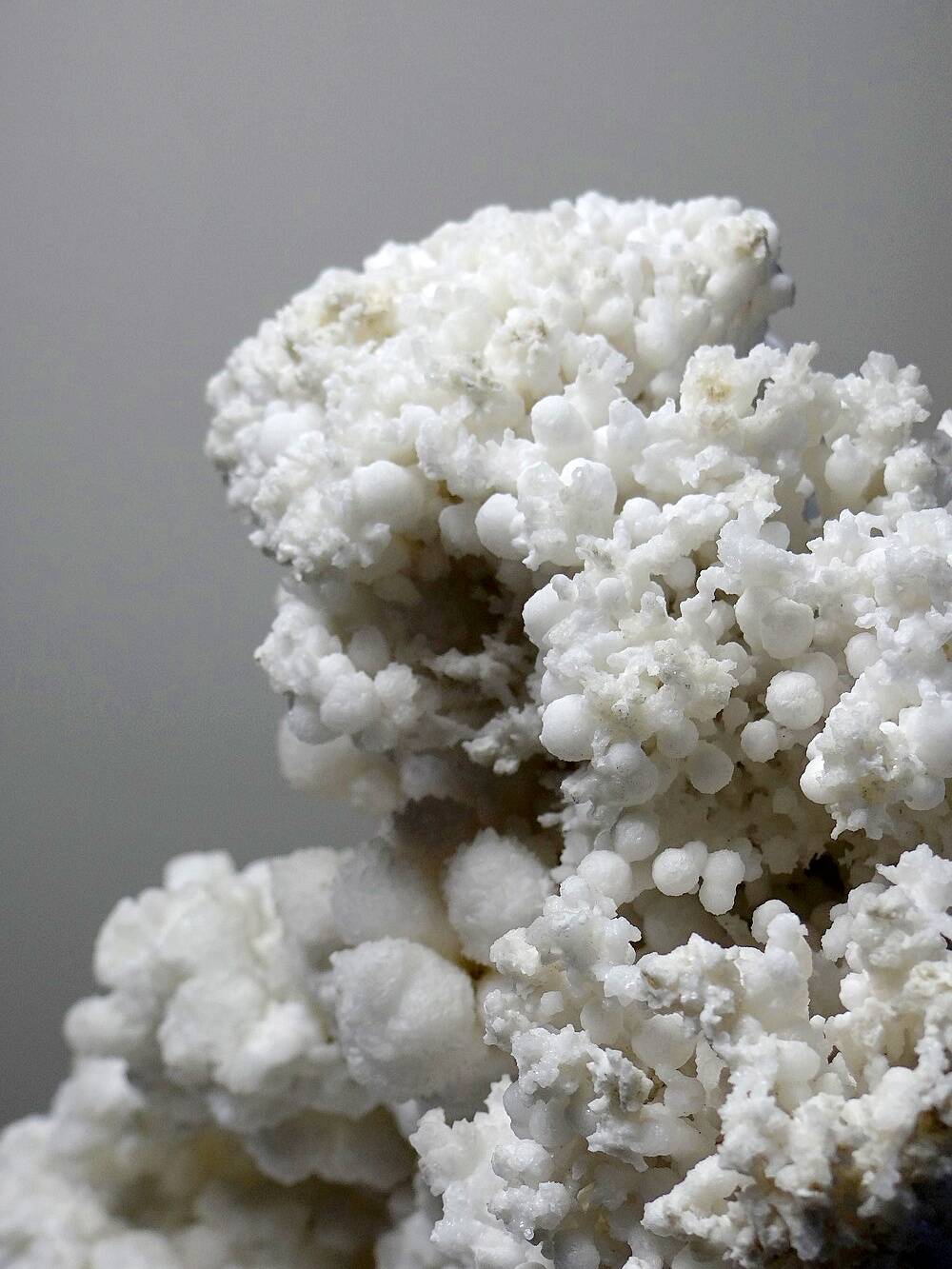 Collection minérale ancien spécimen d'aragonite blanche du Mexique +3,2kg