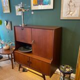 Teak bar 1960 Louis Van Teeffelen