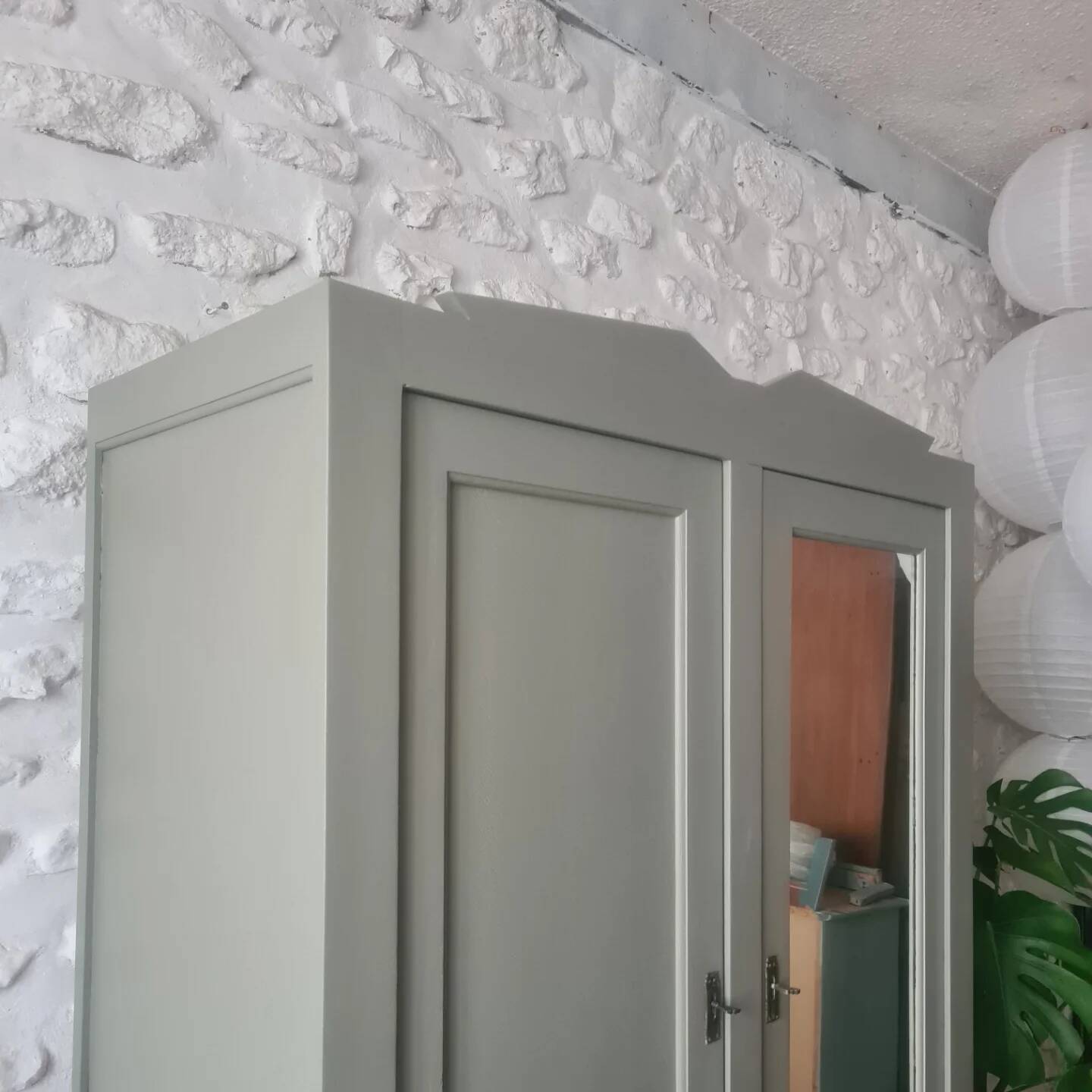 Vintage English wardrobe