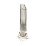 Vase soliflore en cristal made in France vintage