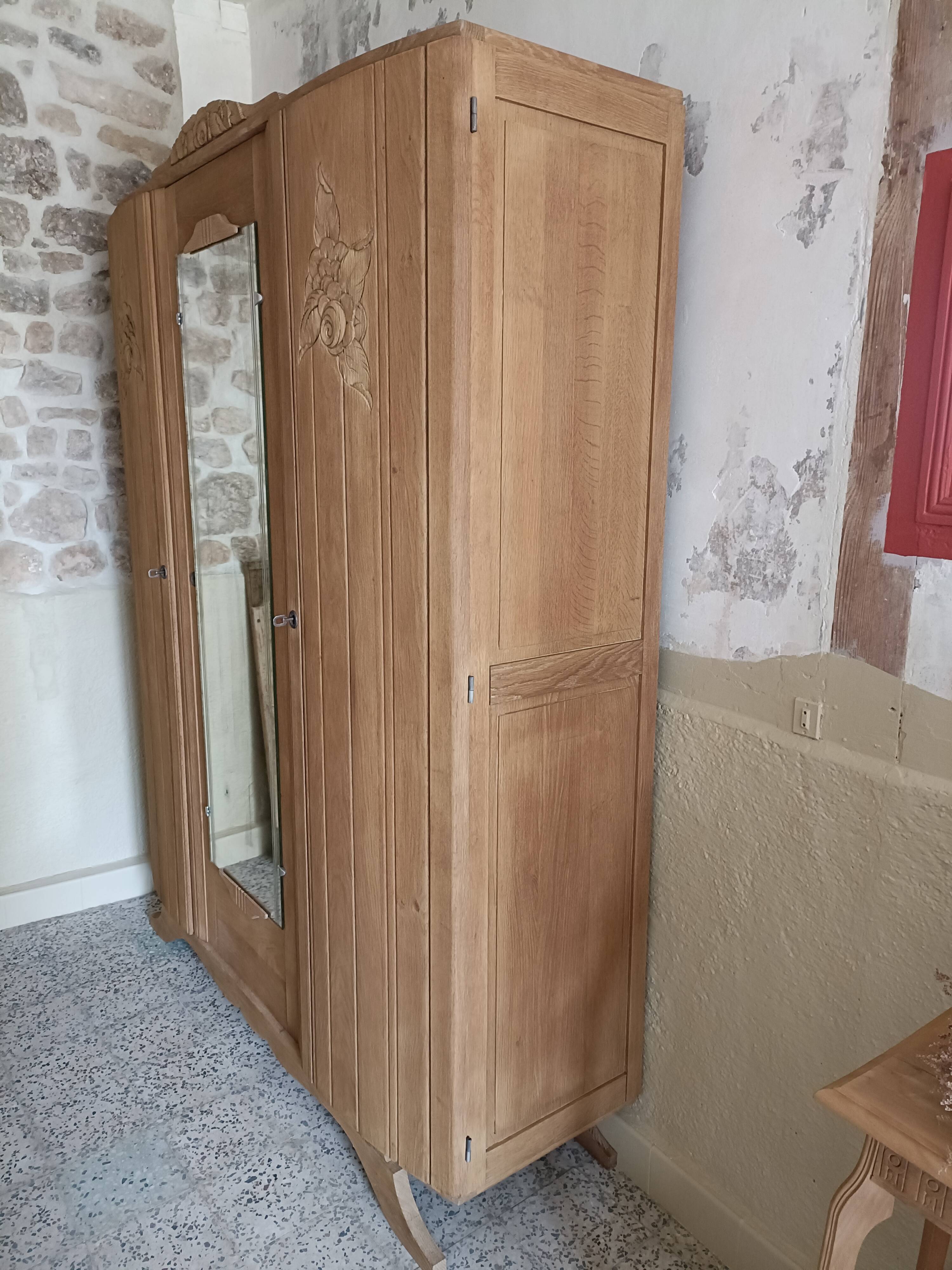 Renovated Art Deco wardrobe