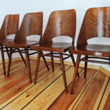 Set of Four Chairs by O. Haerdtl for TON, Czechoslovakia, 1960s