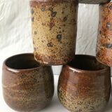 10 cups vintage sandstone
