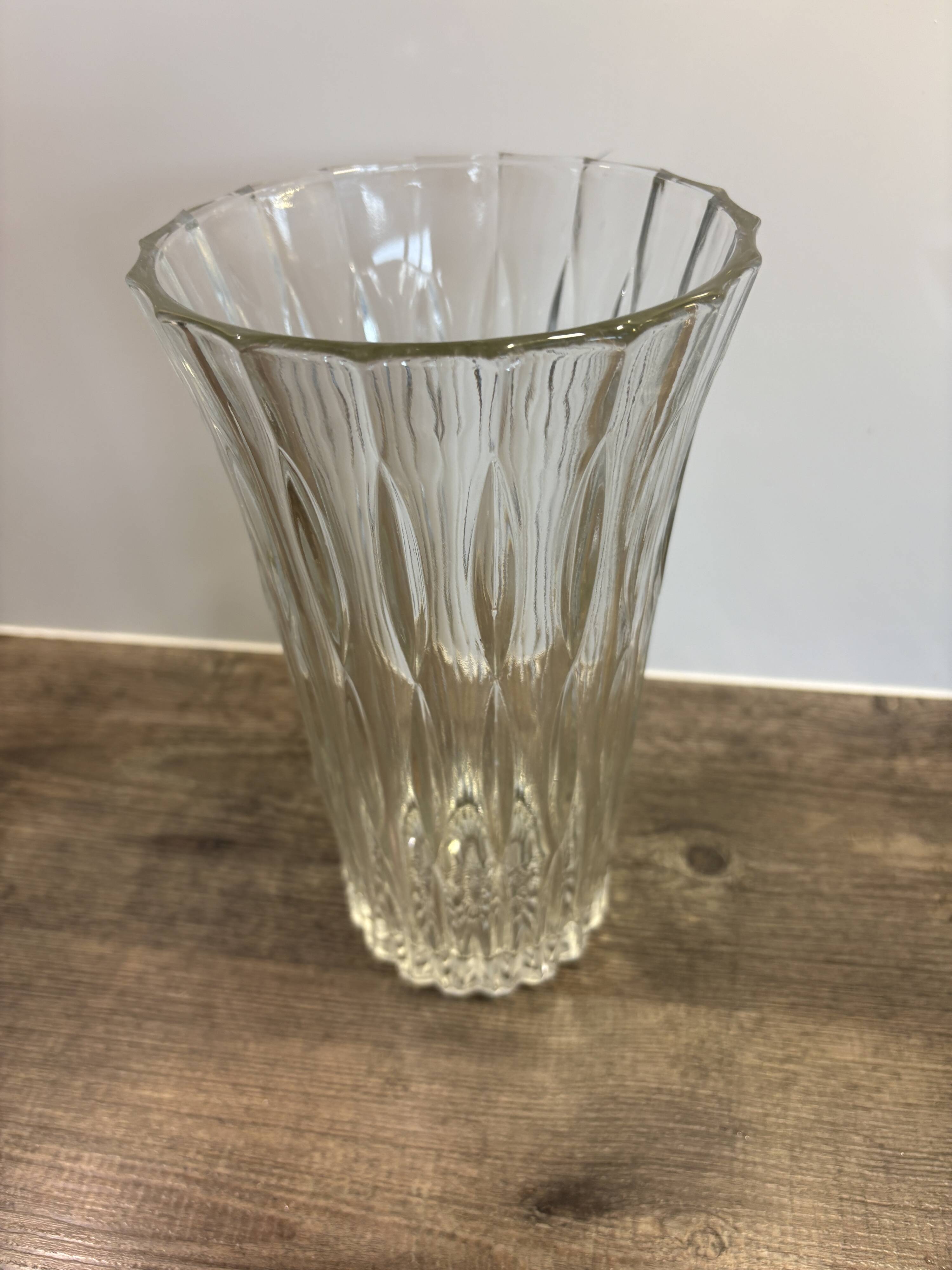 Vintage glass vase by Jiří Řepásek for Sklo Union 1960s