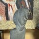 Natural stone sculpture "Female Silhouette"