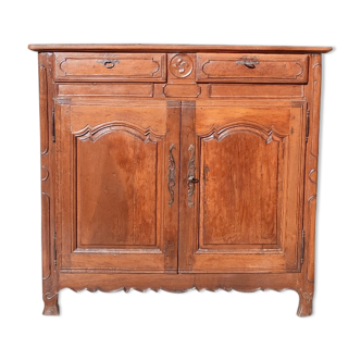 Louis xv walnut sideboard 18th century, Basque support buffet