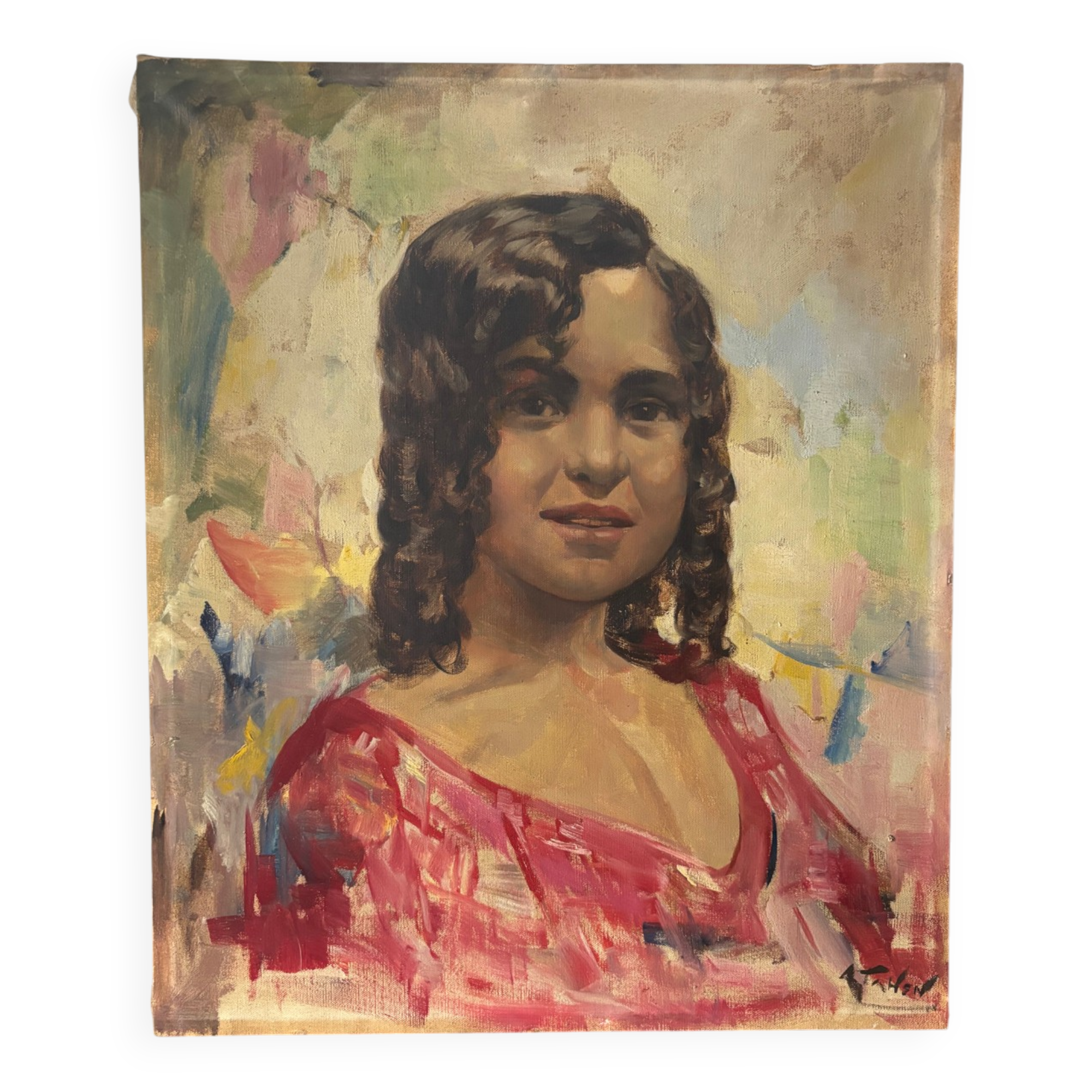 Portrait of a young girl