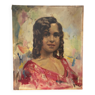 Portrait de jeune fille